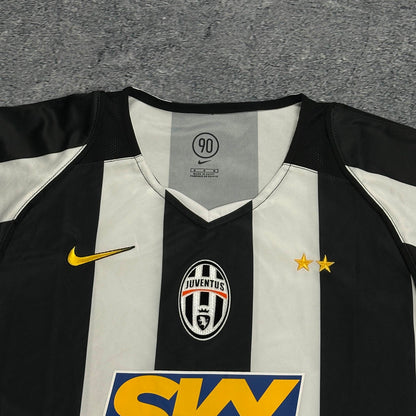 Vintage Juventus Trikot M – Fußballtrikot mit Fleck